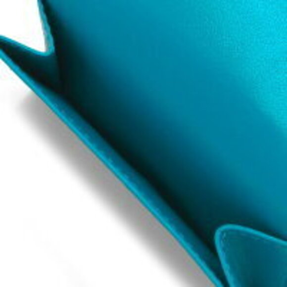 Bottega Veneta Intrecciato 609285 Light Blue Tri-fold Wallet  Bottega Veneta Wallet fold Blue Tri Intrecciato